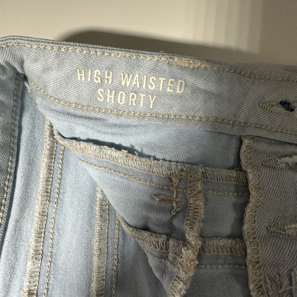 High waisted jean shorts - Picture 6 of 9